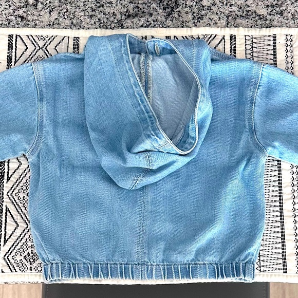 Zara 6-9 month Jean jacket - Picture 5 of 10